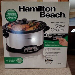 Hamilton Beach Crock Pot 6 Qt. Never Opened!!! New!!!